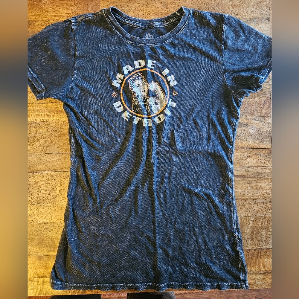 Source Unknown Black Graphic Tee - Made in Detroit